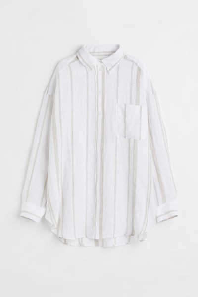 Oversized Linen Shirt | H&M (US)