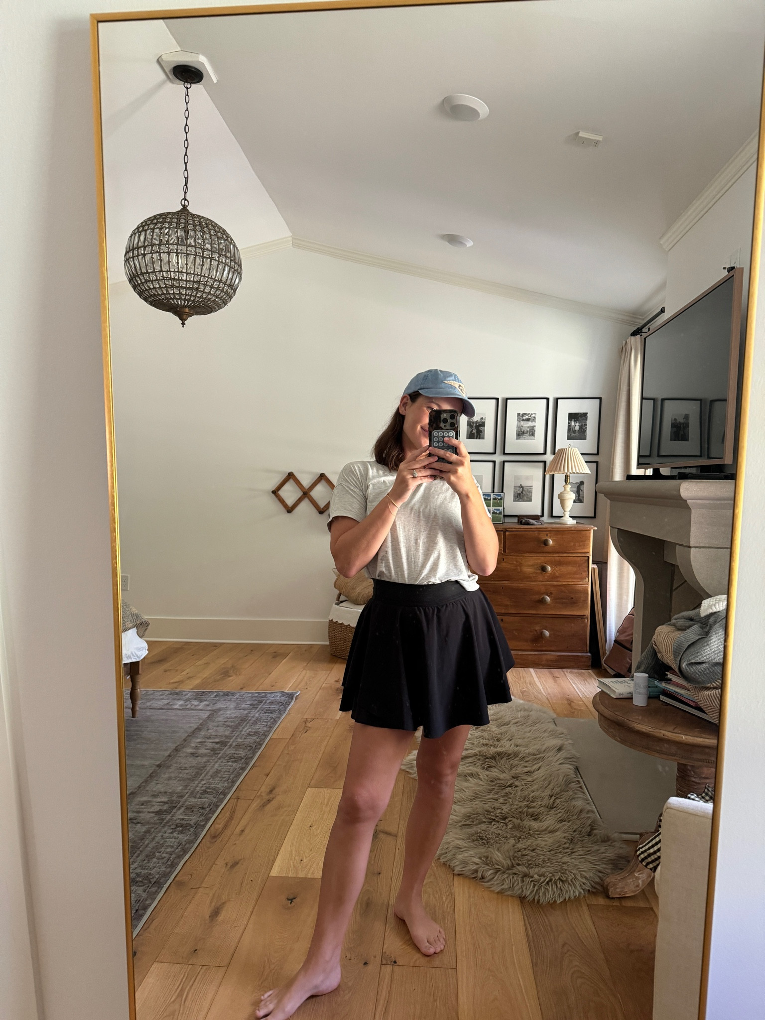 Court rival skirt in black from a couple years ago. I actually sized down in it, feel like it runs a little big  