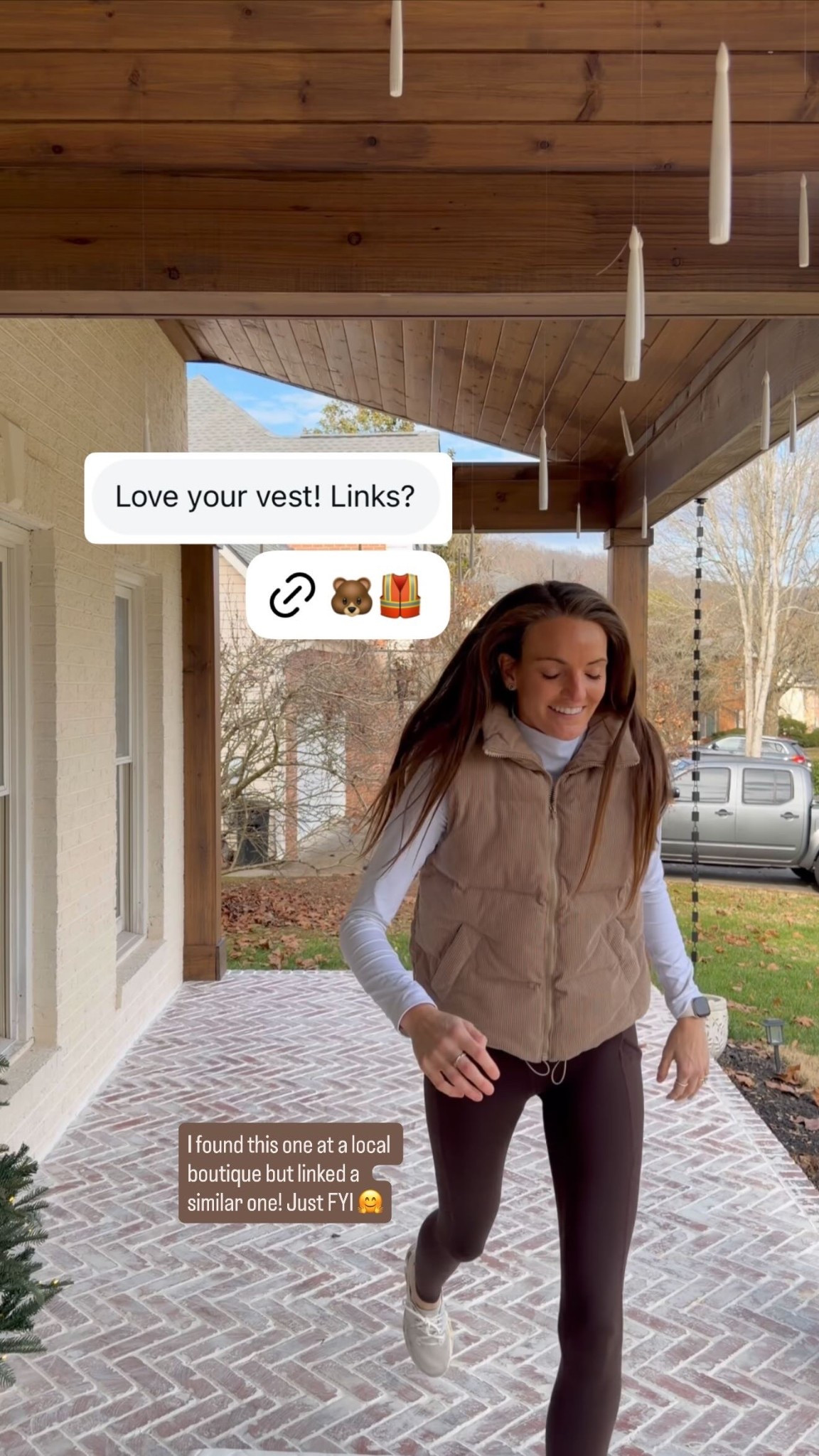 Tap to shop the cutest vest 🔗

activewear, comfy outfit, outfit ideas 

#LTKdayinmylife #LTKootd #LTKFindsUnder50