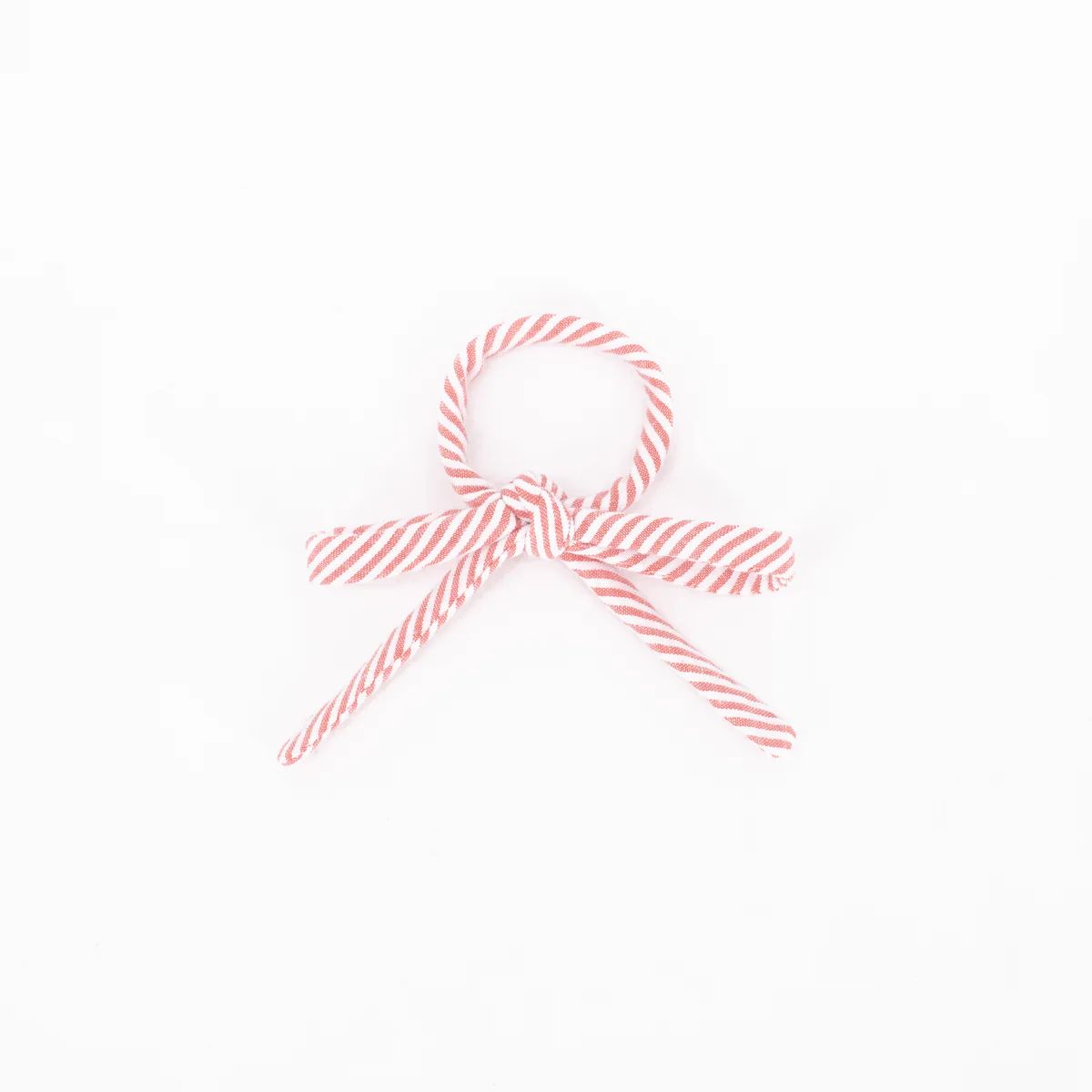 Love Napkin Tie - Tomato Stripe (Set of 2) | Dondolo