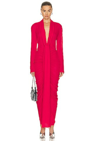 Draped Scarf Dress | FWRD 