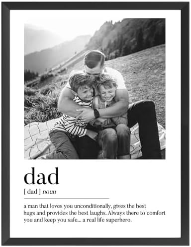 Noni Personalized Family Portrait Wall Art, Custom Watercolor Portrait from Photo, Canvas for Dad... | Amazon (US)