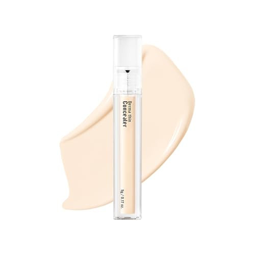 [23YEARSOLD] Derma Thin Concealer #0.2Y (Ivory Beige) – Sensitive-Skin Friendly, Lightweight & Long-Lasting with Redness-Soothing SWEETONE Formula for a Natural Finish, Easy-to-Carry 0.17 fl oz | Amazon (US)