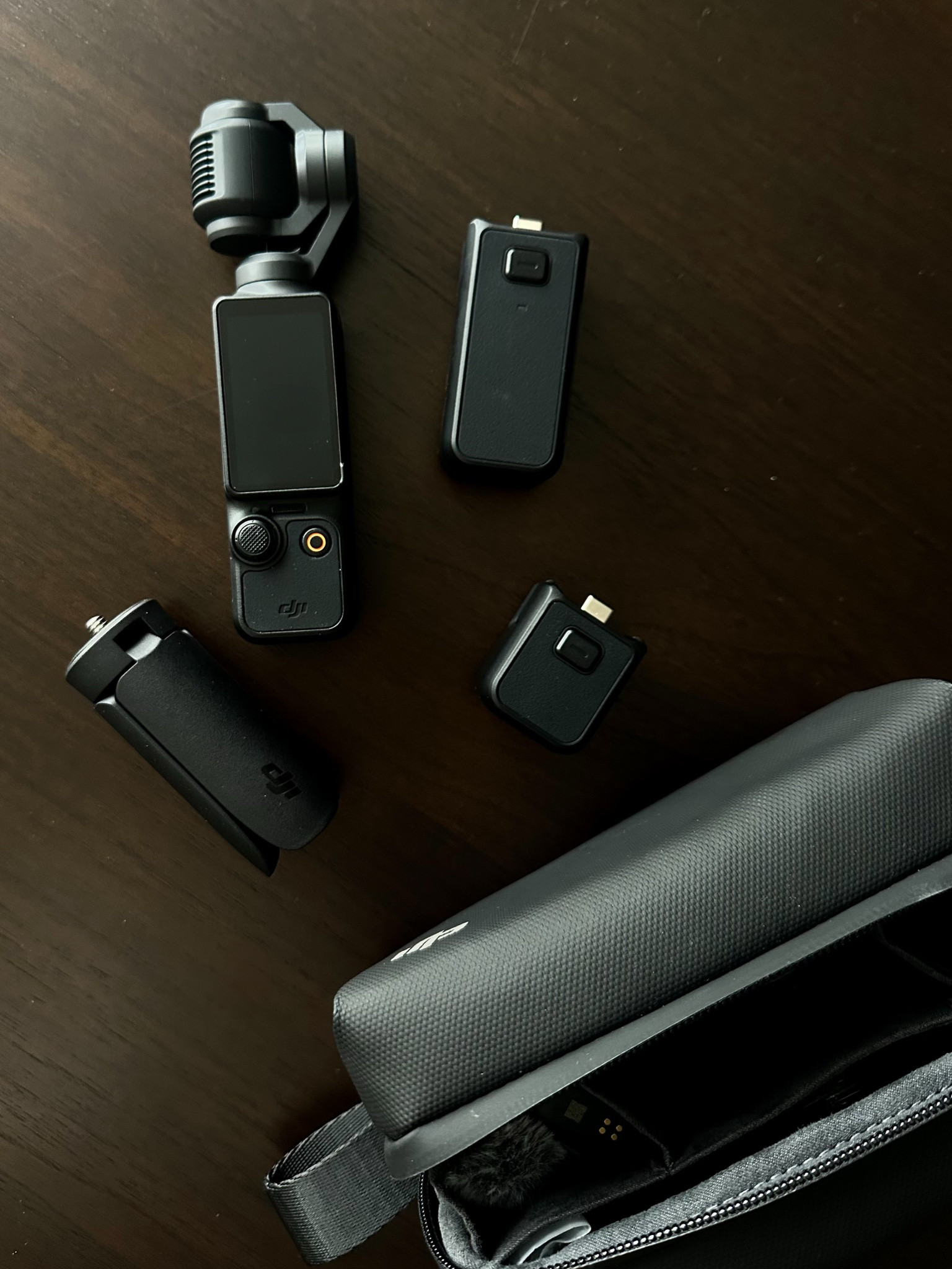 I am all about taking family videos now and this camera is a game changer.

It’s has a little learning curve because of 
the gimbal but it’s small and 
is so easy to capture something quick. 

Also I love that it comes with so many extra batteries and a small stand. 