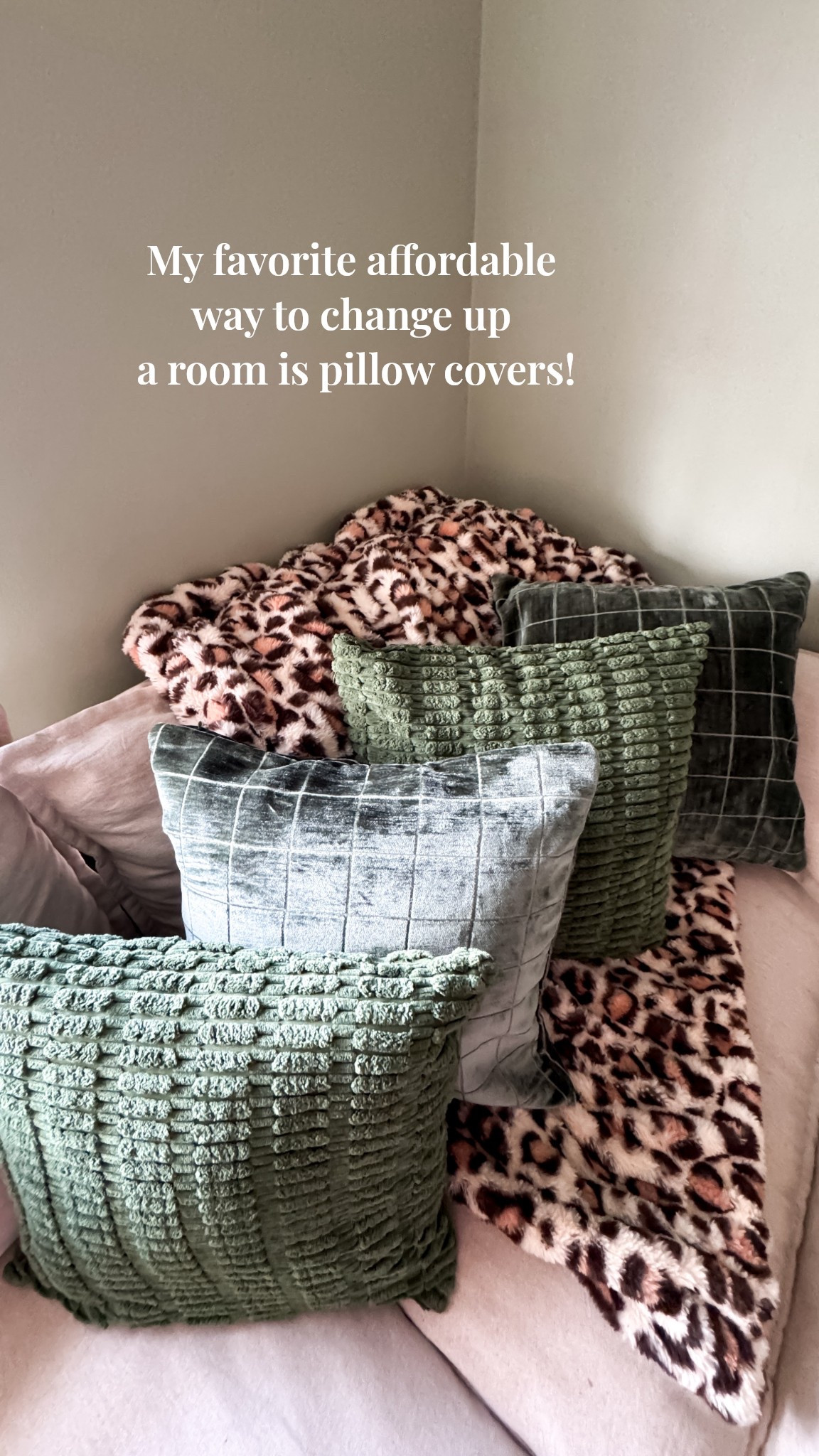 Home decor after Christmas is hard but we can’t ever go wrong with changing home decor in a room up with new Amazon pillow covers! I always size down one from the size of my pillows! It makes them look fuller! 

#LTKSaleAlert #LTKFindsUnder50 #LTKHome