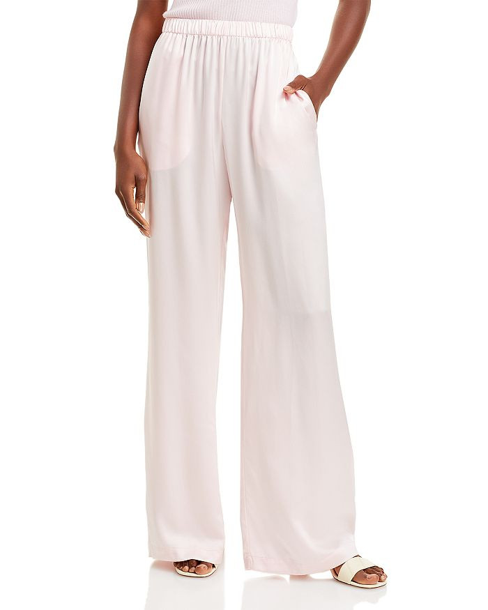 Wide Leg Silk Pants | Bloomingdale's (US)