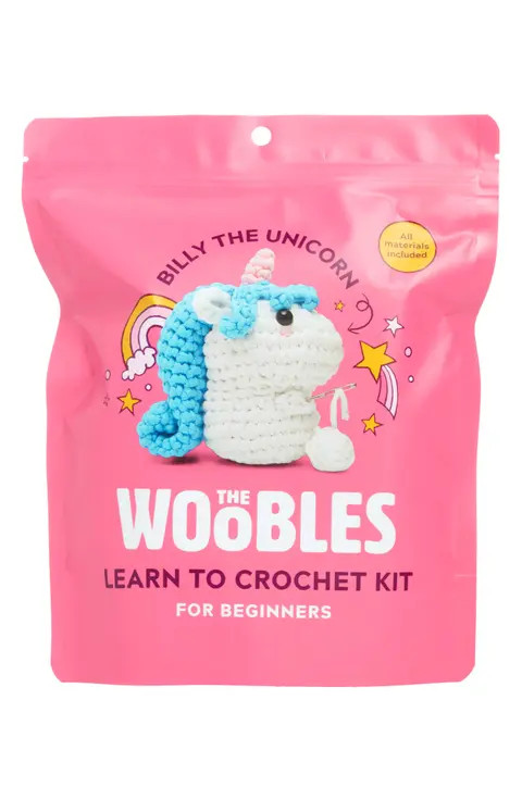 THE WOOBLES Unicorn Crochet Kit | Nordstrom