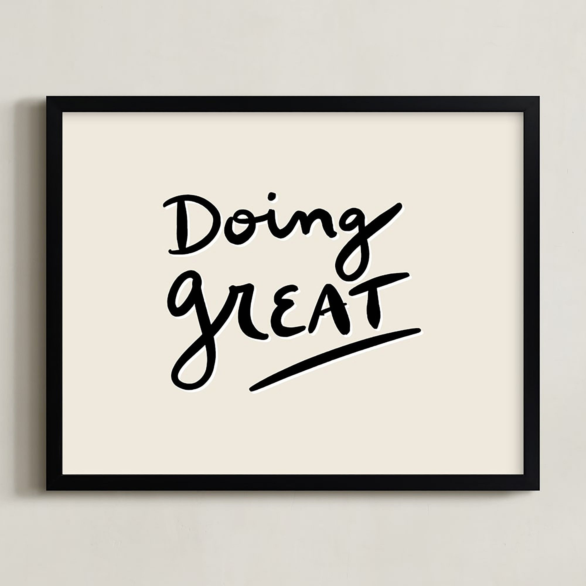 Minted® Doing Great Wall Art by Erika Firm | Pottery Barn Teen
