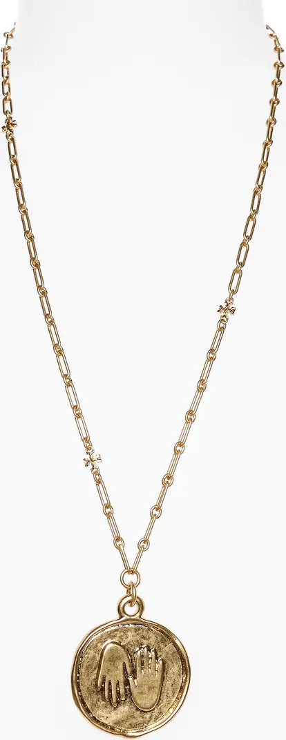 Roxanne Medallion Chain Necklace | Nordstrom