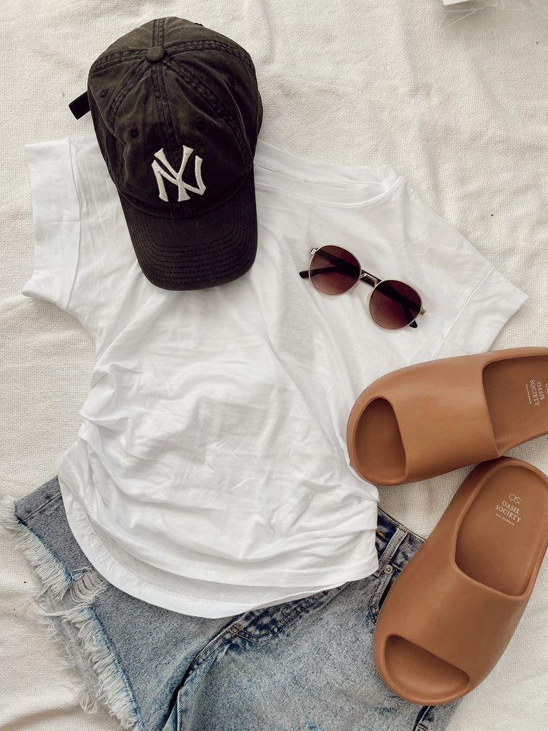 Your Everyday Basic White Tee | She Is Boutique