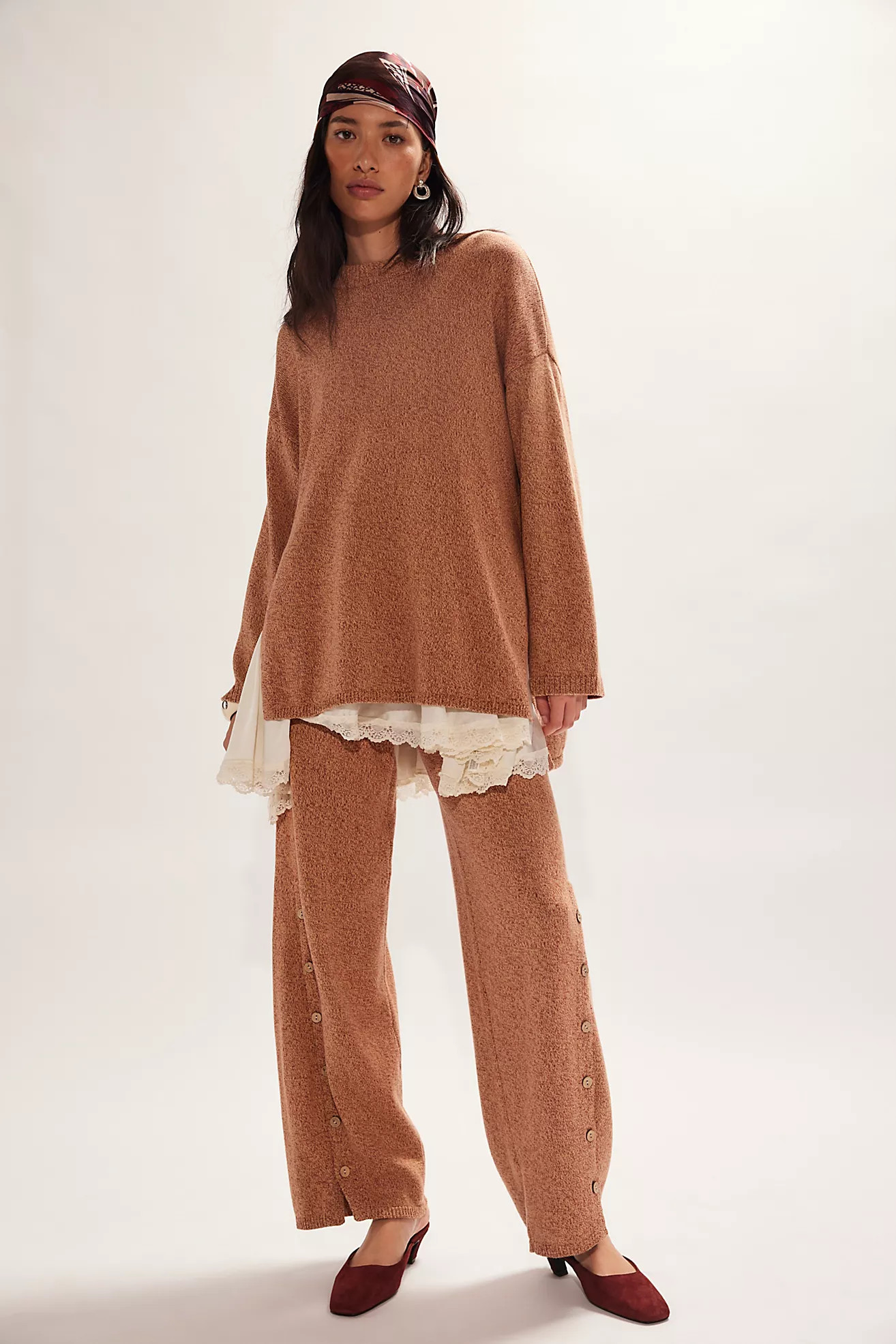 Button Up Sweater Set | Free People (Global - UK&FR Excluded)