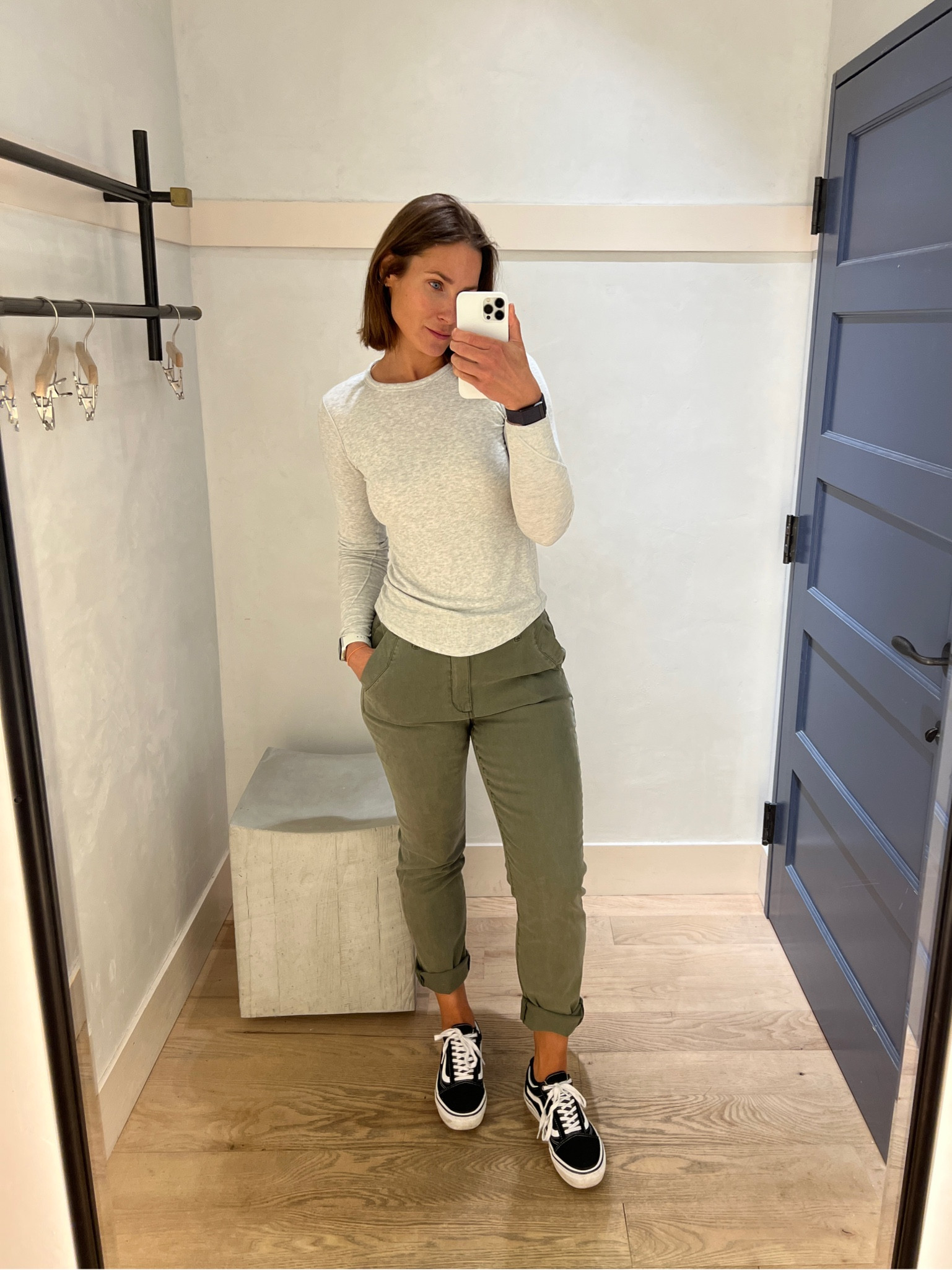 I’ve been looking for a proper green everyday pants since forever. This are so soft and fit just right. Size 29.

#LTKmidsize #LTKActive