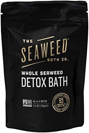 The Seaweed Bath Co. Whole Seaweed Detox Bath, Natural Organic Bladderwrack Seaweed, Non-GMO Verifie | Amazon (US)