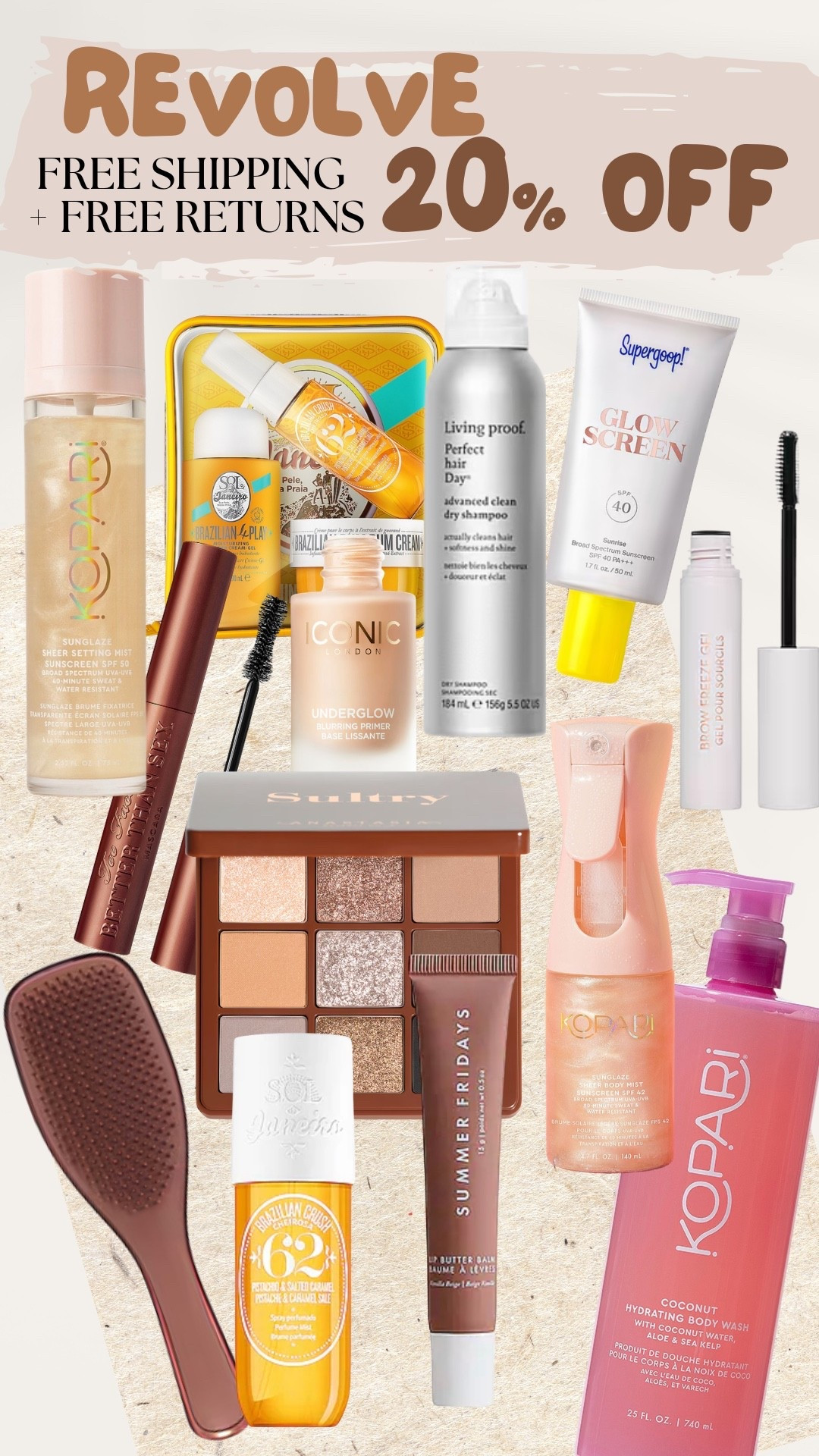 Revolve beauty 20% off with code BEAUTY20

#LTKSaleAlert #LTKBeauty