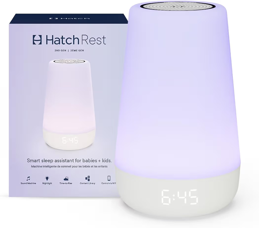 Hatch Rest Baby Sound Machine, Night Light | 2nd Gen | Registry Essential, Sleep Trainer, Routine... | Amazon (US)
