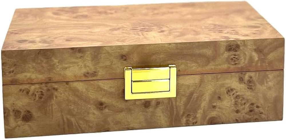 Cruiser’s Caché | Burl Wood Design Boxes | Fully LIned | Small | Amazon (US)