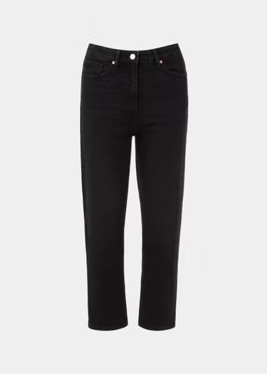 Ava Black Mom Jeans | Matalan (UK)