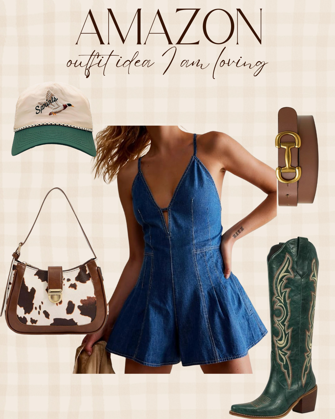 I have these dark green cowboy boots and I love! 

 #LTKgrwm #LTKootd #LTKSeasonal