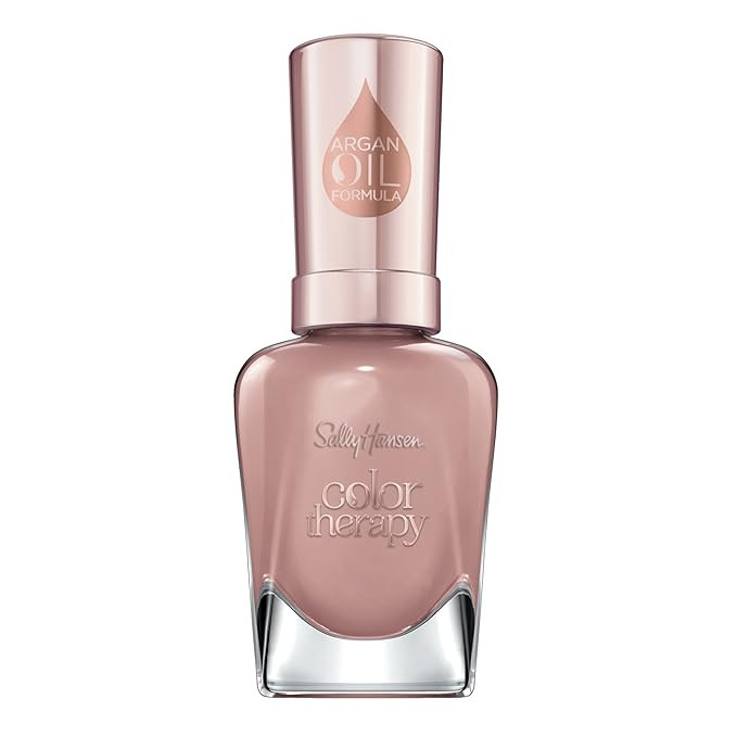 Sally Hansen Color Therapy Nail Polish, Nail Color, Blushed Petal 0.5 fl oz | Amazon (US)