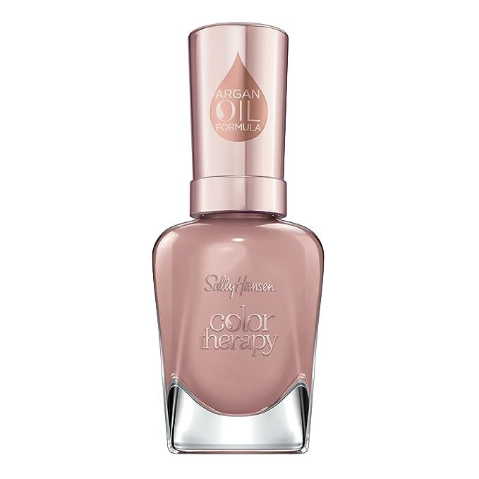 Sally Hansen Color Therapy Nail Polish, Nail Color, Blushed Petal 0.5 fl oz | Amazon (US)