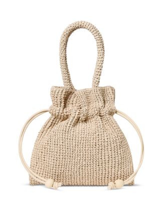 Kylie Raffia Drawstring Pouch | Bloomingdale's (US)