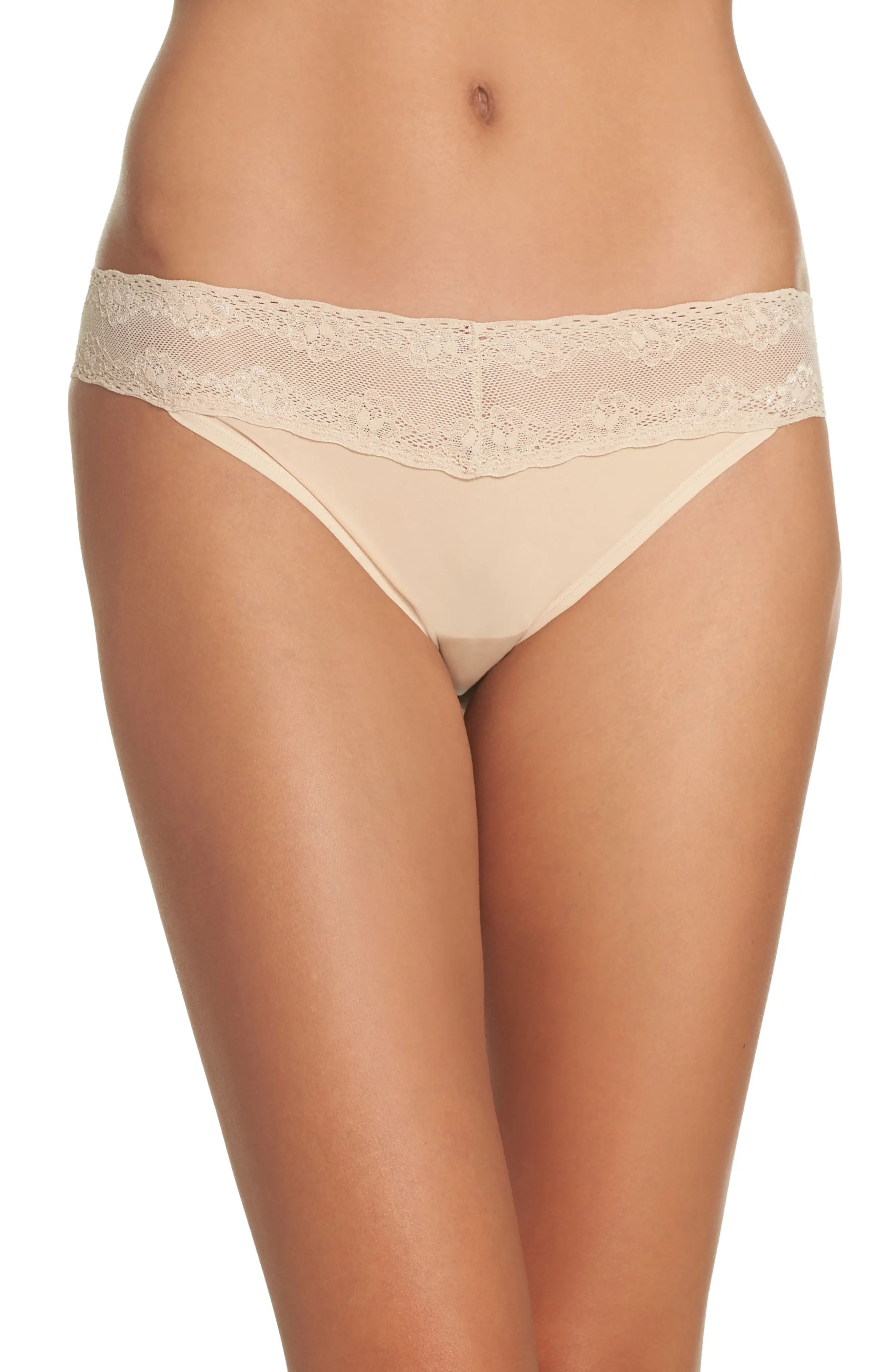 Natori Bliss Perfection Thong (3 for $36) | Nordstrom