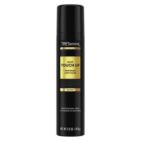 Tresemme Root Touch-Up Temporary Black Color Hairspray 2.5 oz | Walmart (US)