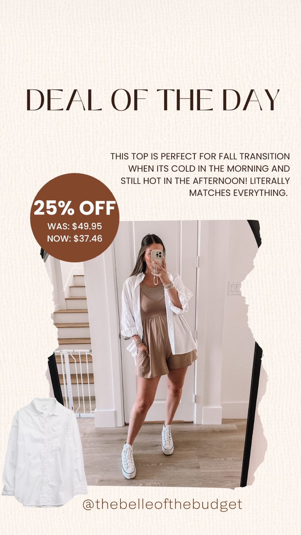 Fall transition top on sale! Under $40 and literally matches everything! 

#LTKfindsunder50 #LTKSale #LTKSeasonal