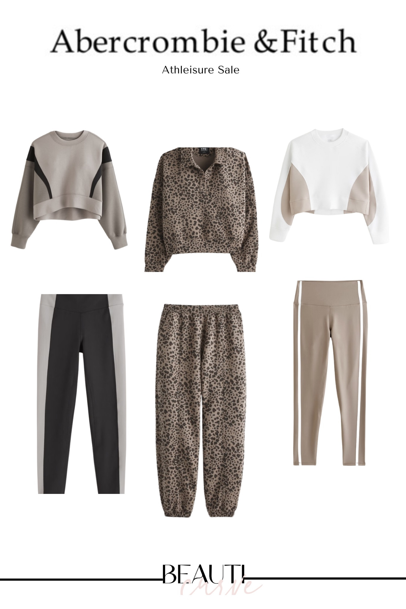 Abercrombie athleisure sale! Everything 30% off and all leggings $40