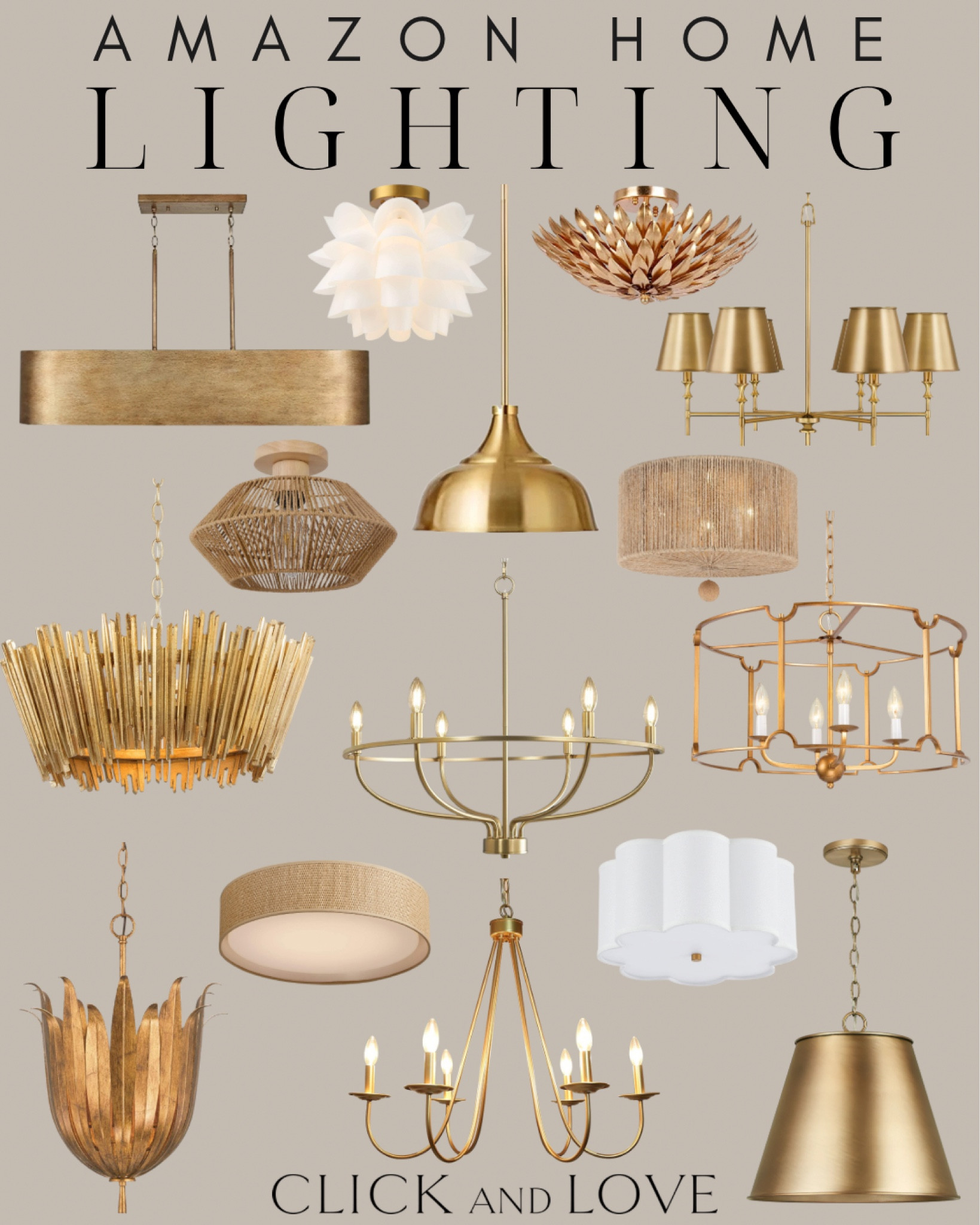 KSANA Modern Gold Chandelier, … curated on LTK