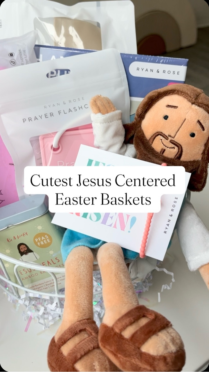 Easter is almost here! Let’s keep the focus on Jesus. 🩷

40% off all Ryan & Rose!! 
Use code: CAITLINSEARS to save always! 



If you’re putting together baskets for your little ones, here are some of the sweetest faith-filled finds: 
puzzles you can do together while talking about Jesus, silicone Scripture cards to help them learn the Bible, fun bath toys that teach about the flood, a soft Jesus plushie to hold, a bracelet they can wear that always points them back to Him, & even little bandaids that remind them that Jesus heals. 🩷 

Such a simple way to make Easter meaningful & give them fun things they will love but will also lead them to him! 🥹 

#easter #easterbasket #motherhood #eastersunday #jesus

#LTKmomlife #LTKKids #LTKSeasonal