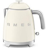 Smeg Klf05 Retro Style 0.8L Mini Kettle, 1400W - Cream | Very (UK)