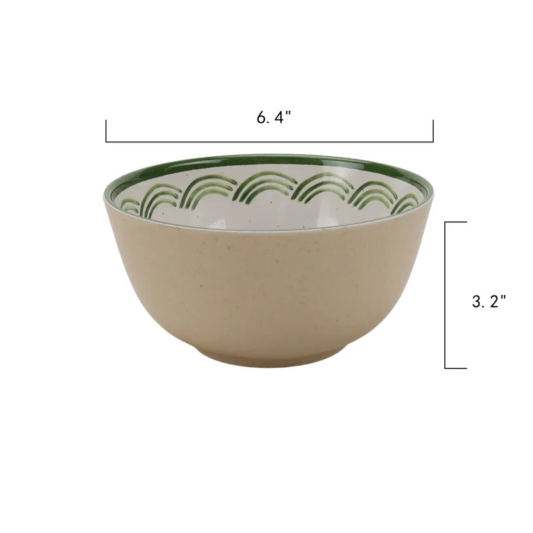 Better Homes & Gardens Bamboo Melamine 36-Ounce Tomato Cereal Bowl | Walmart (US)
