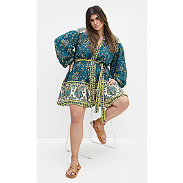 Mysteria Mini Dress - french blue | City Chic Online
