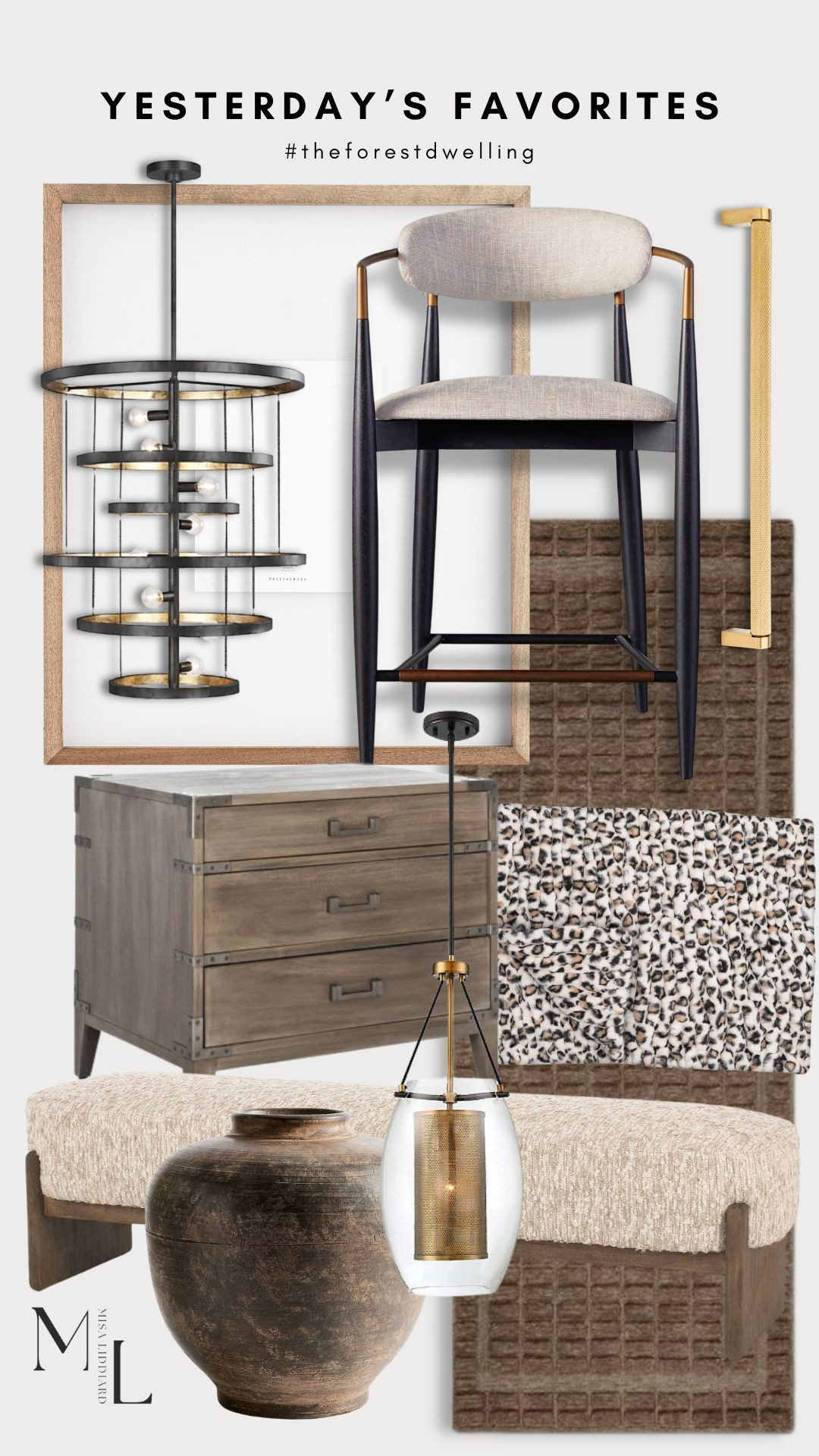 Linking yesterday's top picks. The Celeste Chandelier is what we have over the soaker tub in the primary bathroom. The Rustic Brown vase comes in a few variations. This is the Large 15"H. The Bradley Cocoa runner has a nice thick weight. The color is perfection. 

 #LTKHome