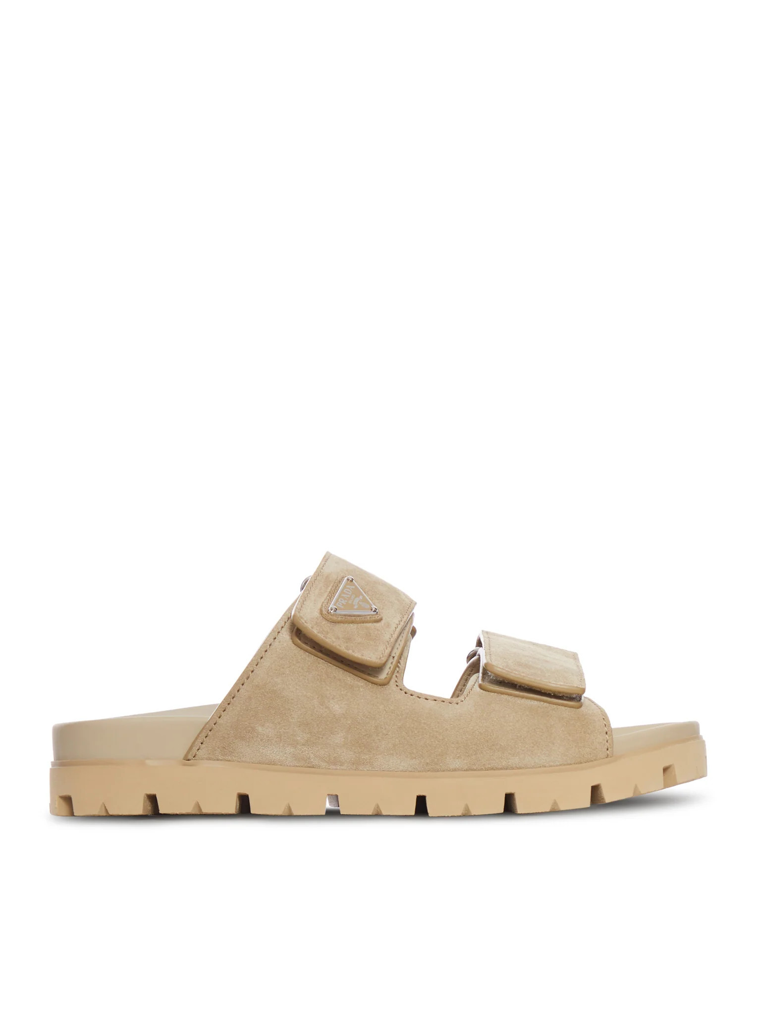 SUEDE STRAPS SANDALS - Prada - Man | Suitnegozi INT