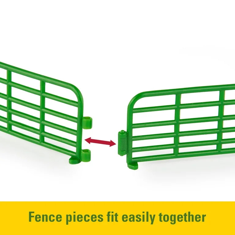 John Deere Toy Tractor Value Set, Tractor And Farm Animal Toys, 1:64 Scale | Walmart (US)