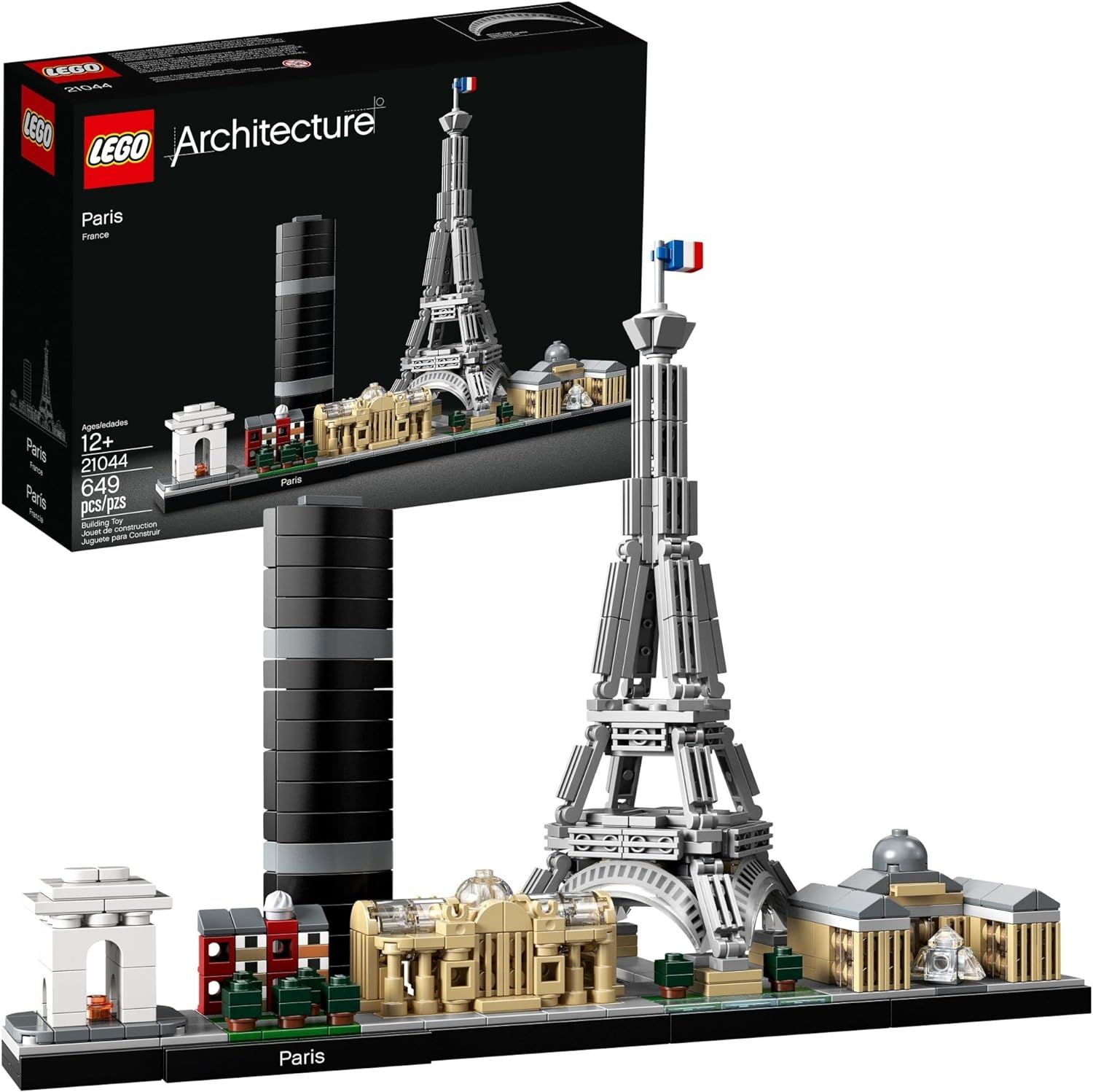 LEGO Architecture Skyline Collection 21044 Paris Skyline Building Kit With Eiffel Tower Model and... | Amazon (US)
