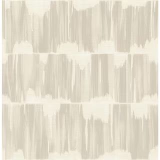 Serendipity Beige Shibori Paper Strippable Roll (Covers 56.4 sq. ft.) | The Home Depot