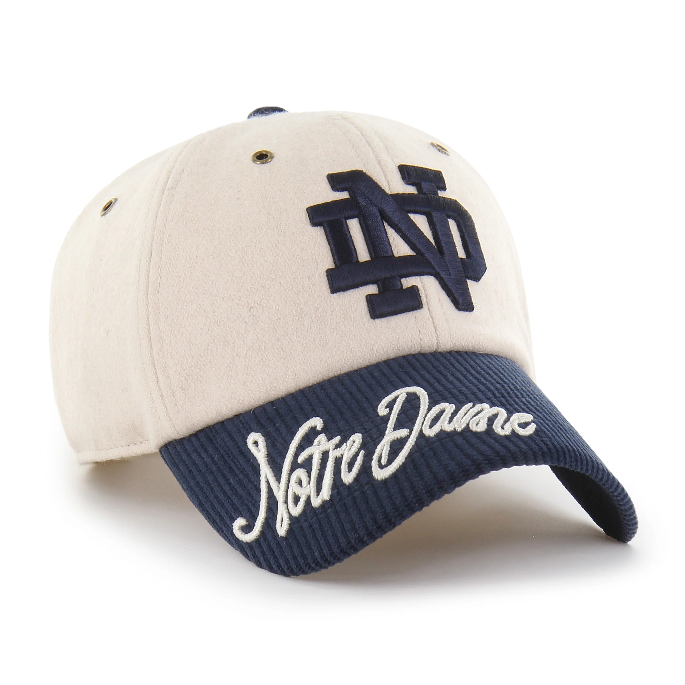 Notre Dame Fightin Irish Rope Script Two Tone '47 Clean Up Womens | '47Brand