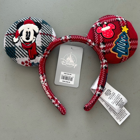 Disney Parks Spirit Jersey Christmas Sweater Ear Headband NWT | Poshmark