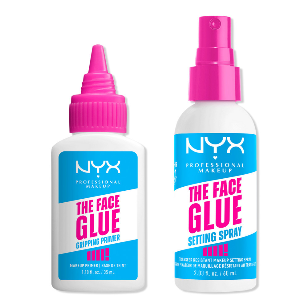 NYX Professional Makeup The Face Glue Primer and Setting Spray Duo Kit | Ulta