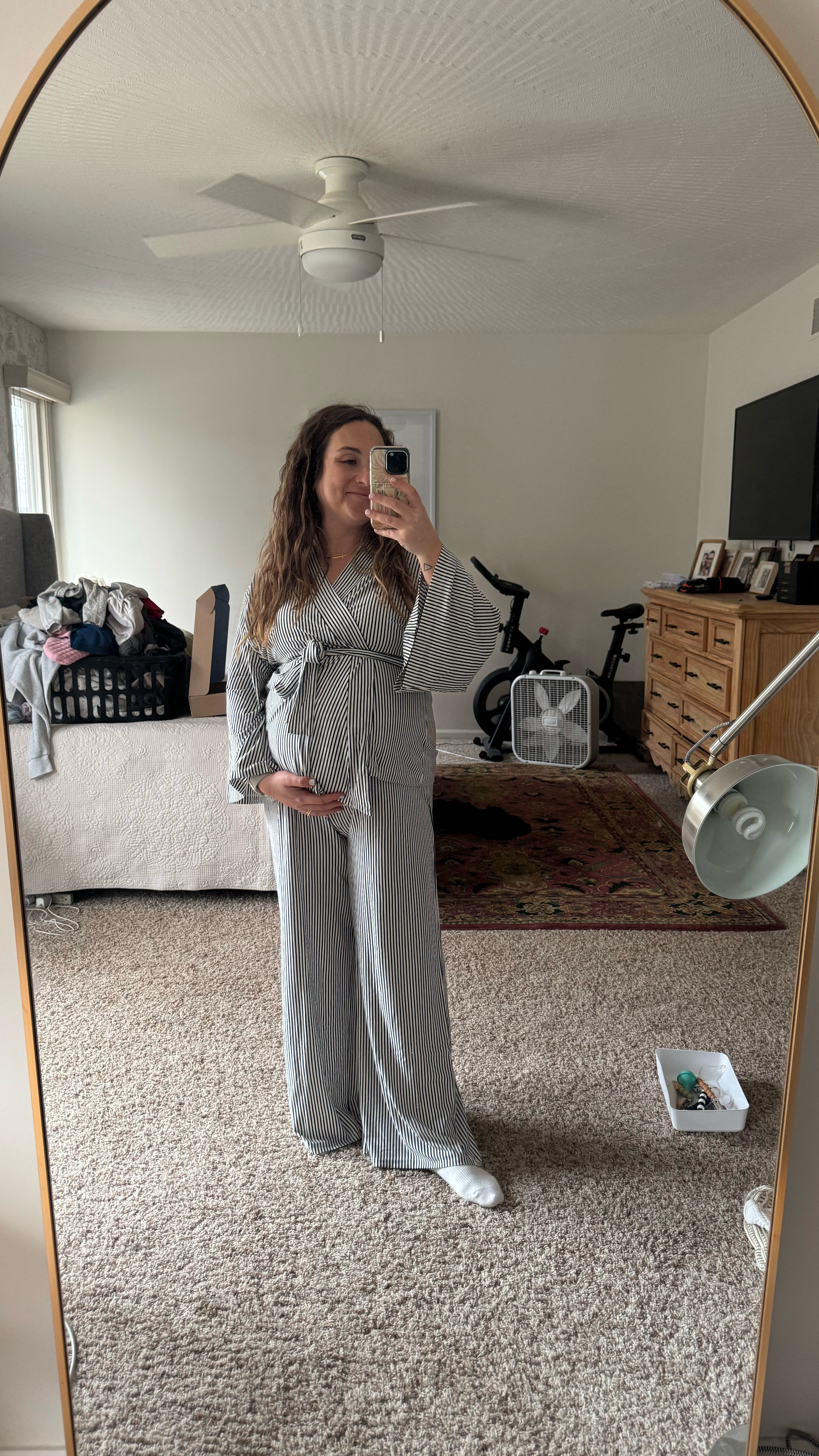 These are the perfect postpartum pajamas! So soft and comfy and perfect for nursing  

#LTKBump #LTKBaby #LTKPetite