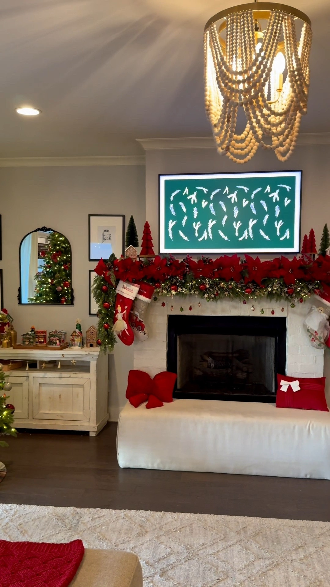 DIY Christmas Mantel #christmas #christmasdecor

#LTKHoliday #LTKSeasonal #LTKHome