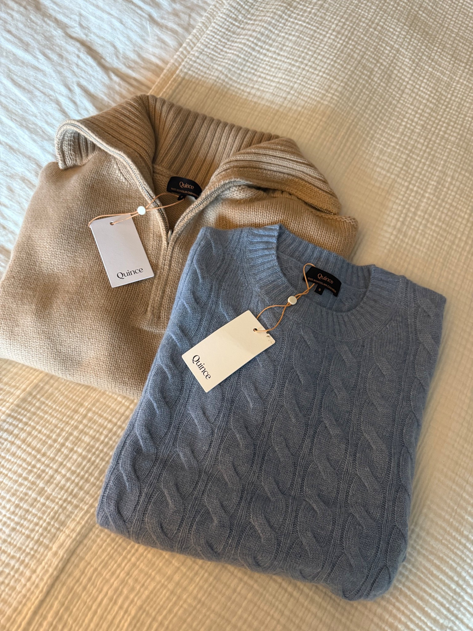 Quince is the best for cashmere 