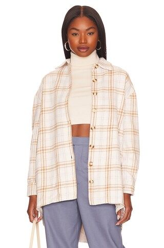 ALL THE WAYS Monique Shacket in Beige Multi from Revolve.com | Revolve Clothing (Global)