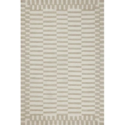 Chris Loves Julia x Loloi Bradley Ivory / Beige Area Rug | Wayfair Professional