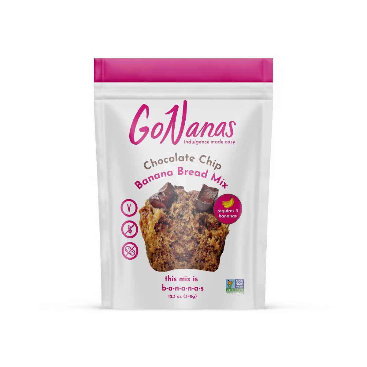 GoNanas Chocolate Chip Banana Bread Mix - 12.3oz | Target
