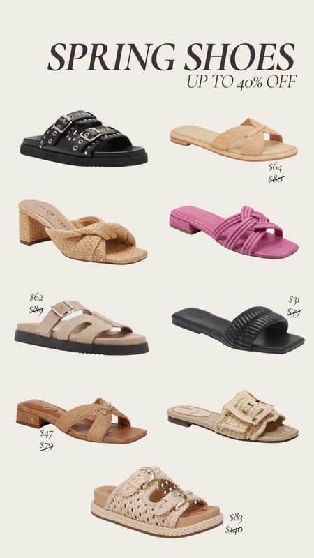 Save on the cutest summer shoes- up to 40% off!

Nordstrom sale, summer sandals, summer wedding guest outfit, raffia sandals 

#LTKStyleTip #LTKSaleAlert #LTKFindsUnder100
