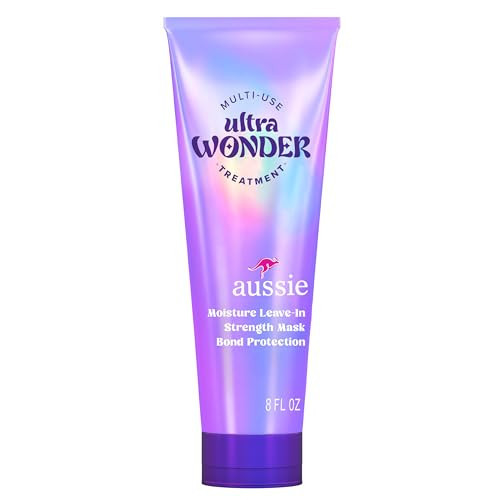 Aussie Ultra Wonder Treatment Leave-In and Pre-Wash, with amino acids, for All Hair Types and Curls, 8oz | Amazon (US)